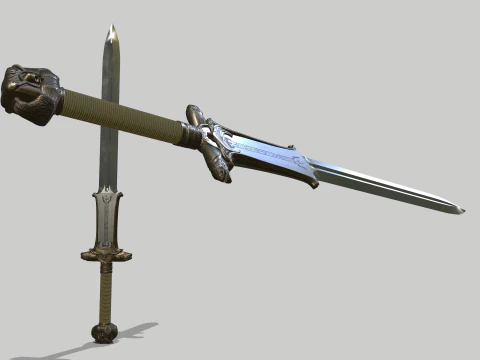 Атлантический меч 3D Модель