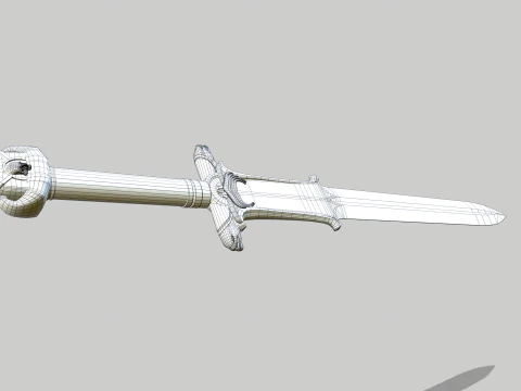 Атлантический меч 3D Модель