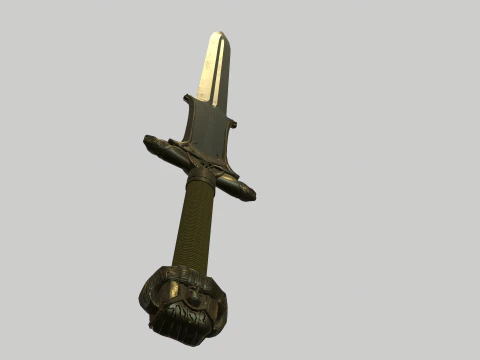 Атлантический меч 3D Модель