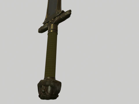 Атлантический меч 3D Модель