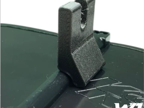 KN Filter Support Clip Functional STL File Base-Mount 3D Print Model