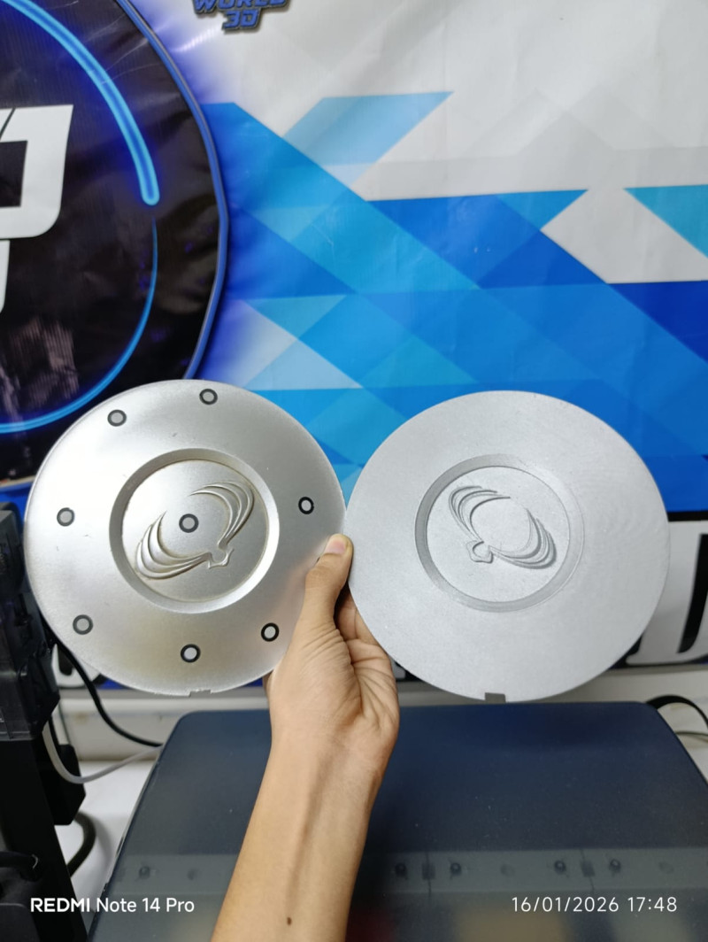 Tapa Centro Rin Compatible con SsangYong Archivo STL Escaneado 3D Ajuste Preciso 3D Model .c4d .max .obj .3ds .fbx .stl .blend