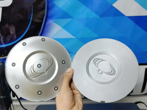 Tapa Centro Rin Compatible con SsangYong Archivo STL Escaneado 3D Ajuste Preciso 3D Model