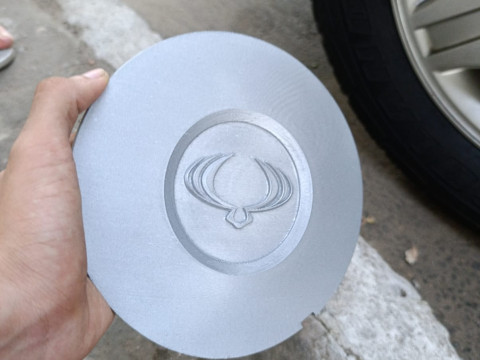 Tapa Centro Rin Compatible con SsangYong Archivo STL Escaneado 3D Ajuste Preciso 3D Model