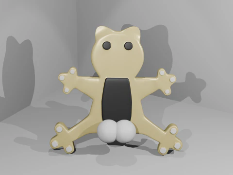 Подставка для телефона - CAT - для печати 3D Принт Модель