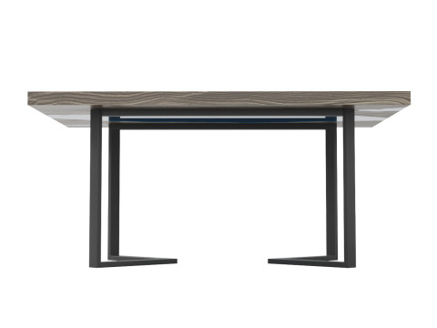 Wooden Tables with Epoxy Resin set 3D 모델