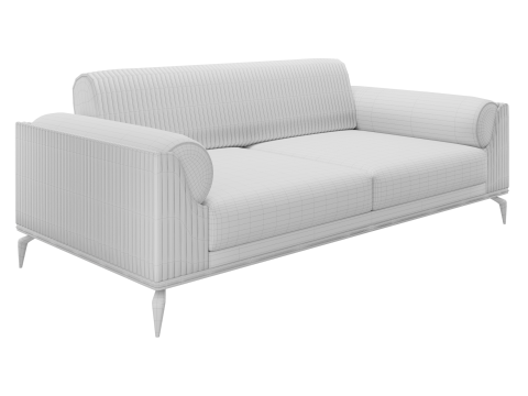 Sofa Art Deco 3Dモデル
