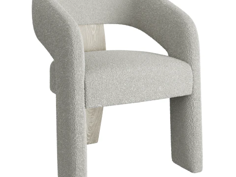 Soft Arm Chair set 3D Model