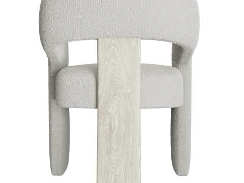 Soft Arm Chair set 3D Model