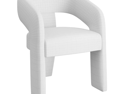 Soft Arm Chair set 3D Model