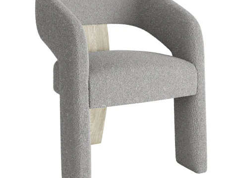 Soft Arm Chair set 3D Model
