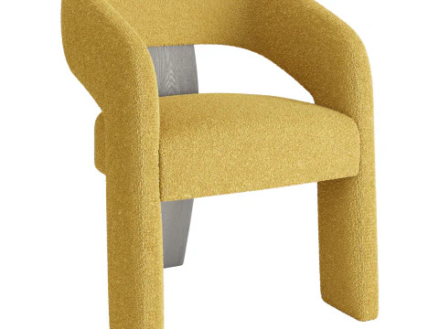 Soft Arm Chair set 3D Model
