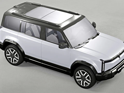 Chery icar 03 2024 with Interior 3D Model