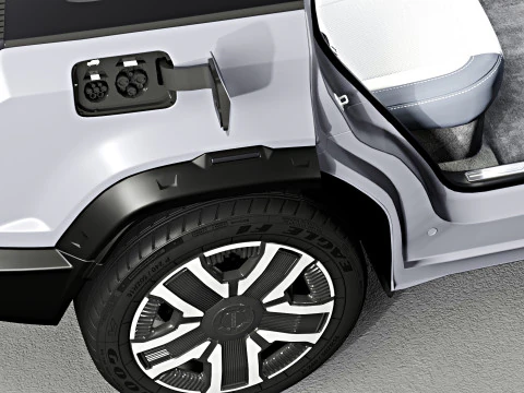 Chery icar 03 2024 with Interior 3D Model