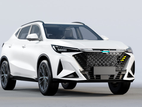 Changan oshan x5 plus with interior Modelo 3D