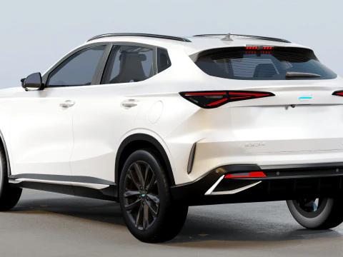 Changan oshan x5 plus with interior 3D Model
