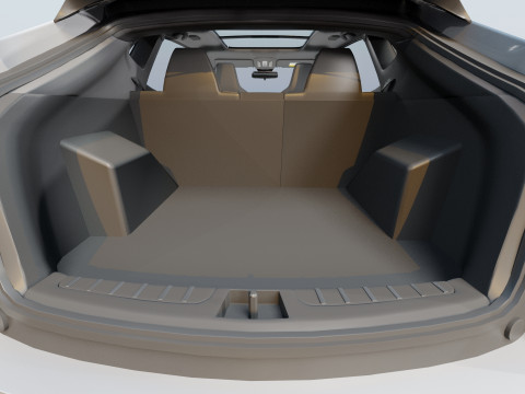Changan oshan x5 plus with interior 3D 模型