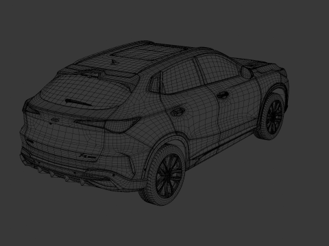 Changan oshan x5 plus with interior 3D 模型