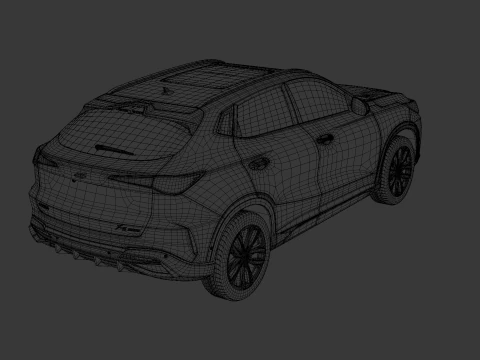 Changan oshan x5 plus with interior 3D Model