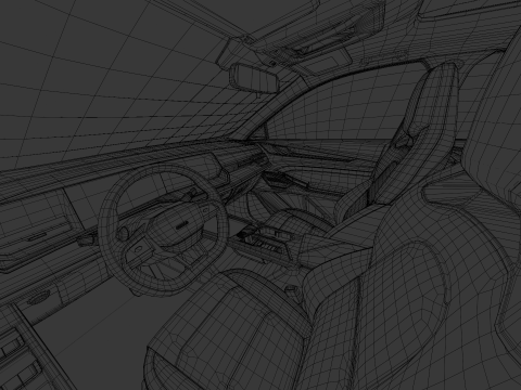 Changan oshan x5 plus with interior 3D 模型