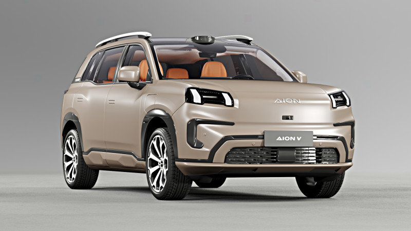 GAC Aion V 2025 with Interior 3D Модель .c4d .max .obj .3ds .fbx .stl .blend