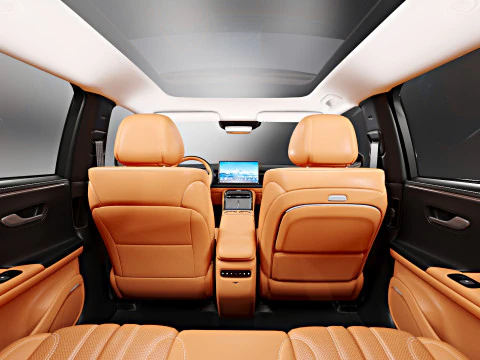 GAC Aion V 2025 with Interior 3D Model