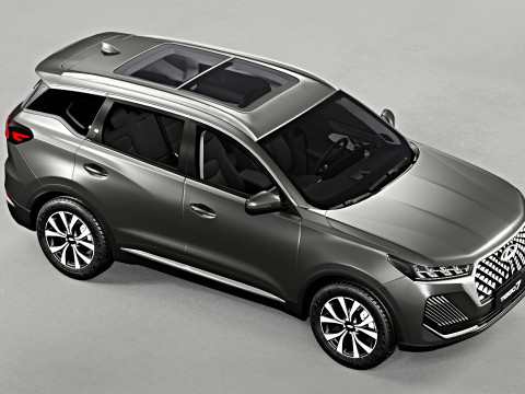 Chery Tiggo 7 2024 with Interior 3D Model