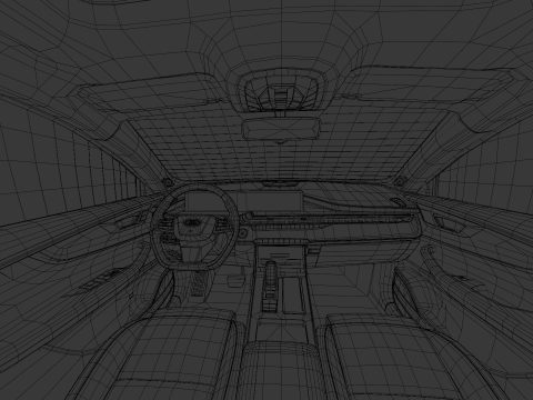 Chery Tiggo 7 2024 with Interior 3D Model