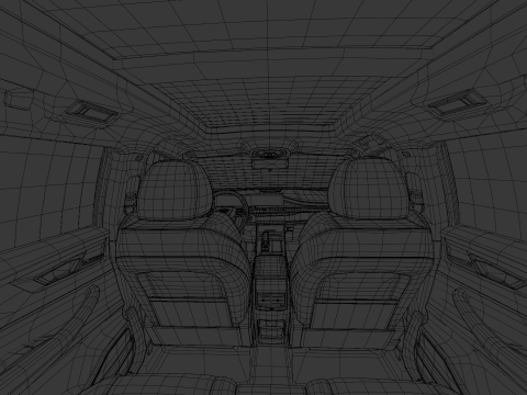 Chery Tiggo 7 2024 with Interior 3D Model