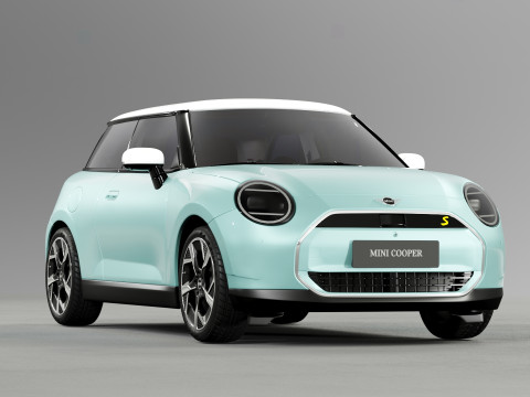 Mini 2024 cooper with Interior Modelo 3D
