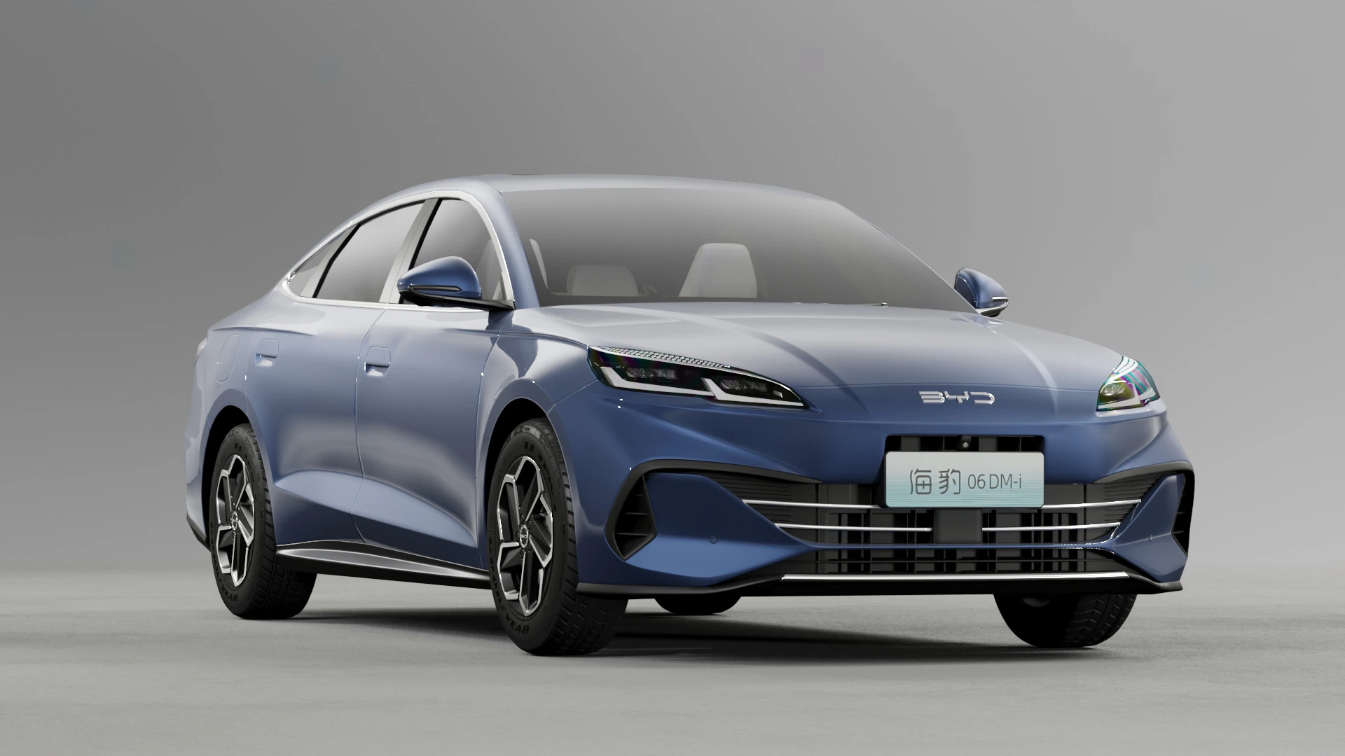 BYD Seal 06 DM-i 2024 with Interior 3D Model .c4d .max .obj .3ds .fbx .stl .blend 