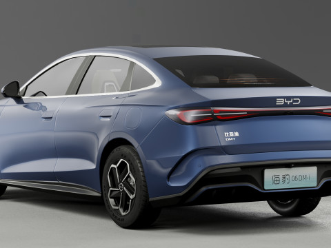 BYD Seal 06 DM-i 2024 with Interior Modelo 3D