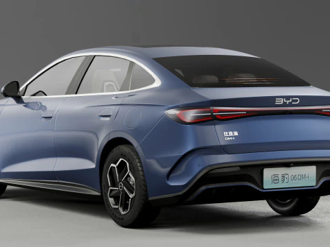 BYD Seal 06 DM-i 2024 with Interior 3D Model