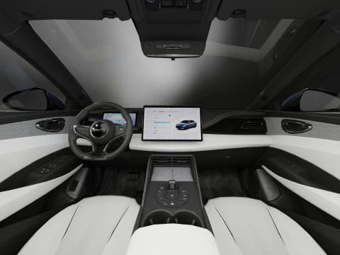 BYD Seal 06 DM-i 2024 with Interior 3D Model