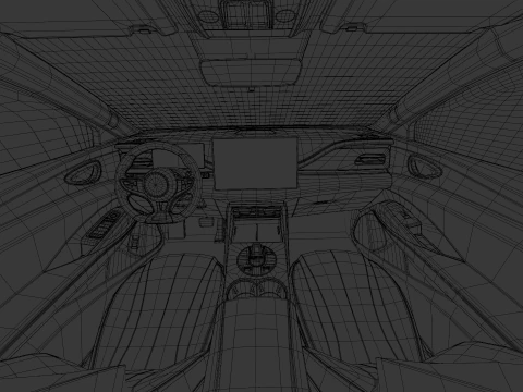 BYD Seal 06 DM-i 2024 with Interior 3D Model