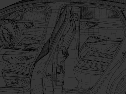 BYD Seal 06 DM-i 2024 with Interior 3D Model