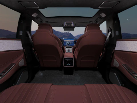 BYD Denza Z9 GT EV 2025 with Interior 3D Model