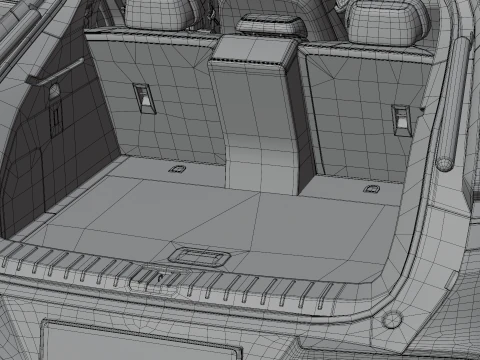BYD Denza Z9 GT EV 2025 with Interior 3D Model
