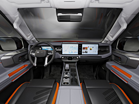 Baic Beijing BJ40 2024 With Interior Model 3D