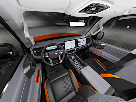 Baic Beijing BJ40 2024 With Interior Model 3D