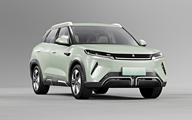 BYD Yuan Up 2024 with Interior 3D Модель .c4d .max .obj .3ds .fbx .stl .blend 