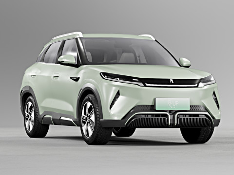 BYD Yuan Up 2024 with Interior 3D 모델
