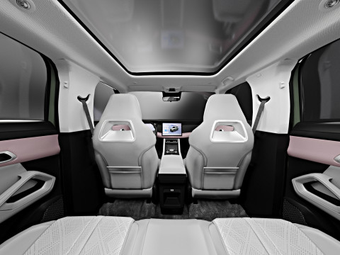 BYD Yuan Up 2024 with Interior 3D Модель