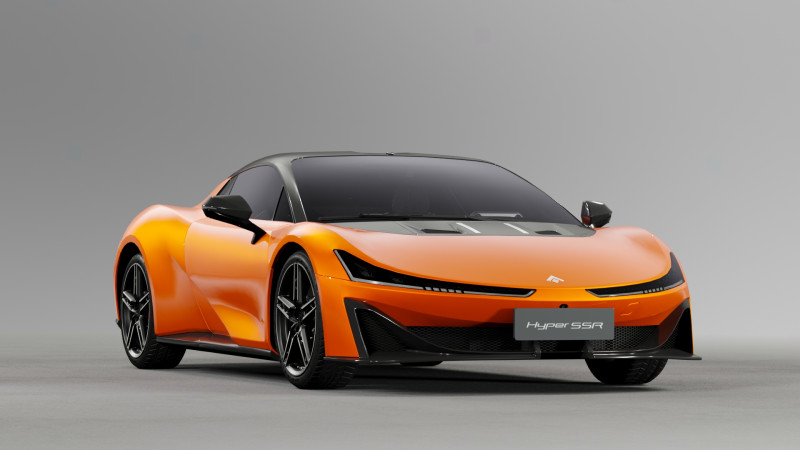 GAC Aion Hyper SSR 2024 with Interior Modelo 3D .c4d .max .obj .3ds .fbx .stl .blend