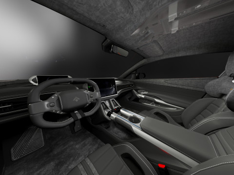 GAC Aion Hyper SSR 2024 with Interior Modelo 3D