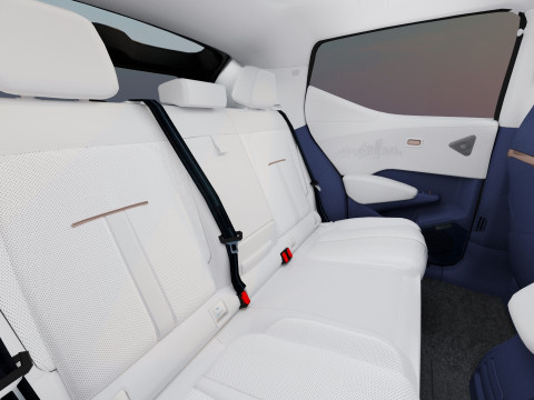 Zeekr X 2025 with Interior Modelo 3D