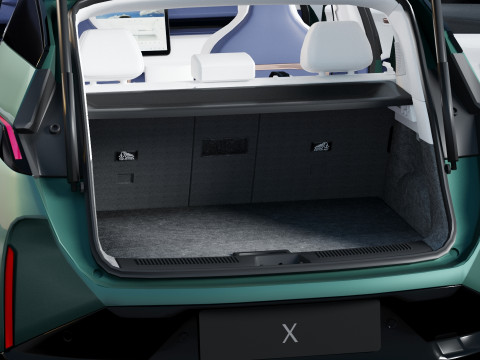 Zeekr X 2025 with Interior Modelo 3D
