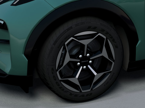 Zeekr X 2025 with Interior Modelo 3D