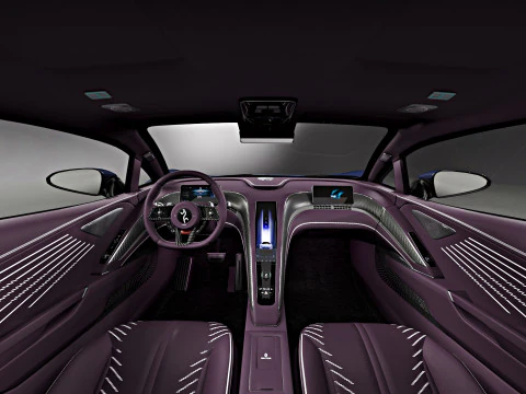 BYD Yangwang U9 2024 with Interior 3D Model
