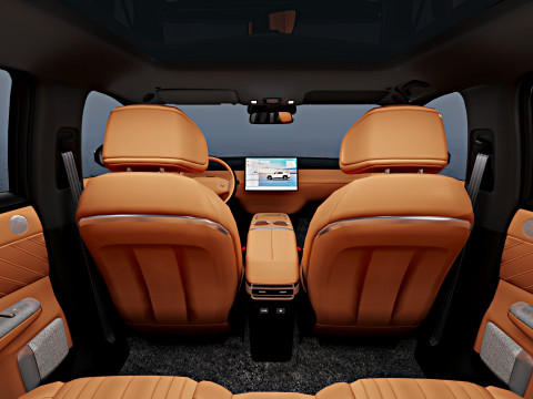 Changan Nevo E07 2025 with interior 3D 模型